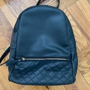 Black Leather backpack